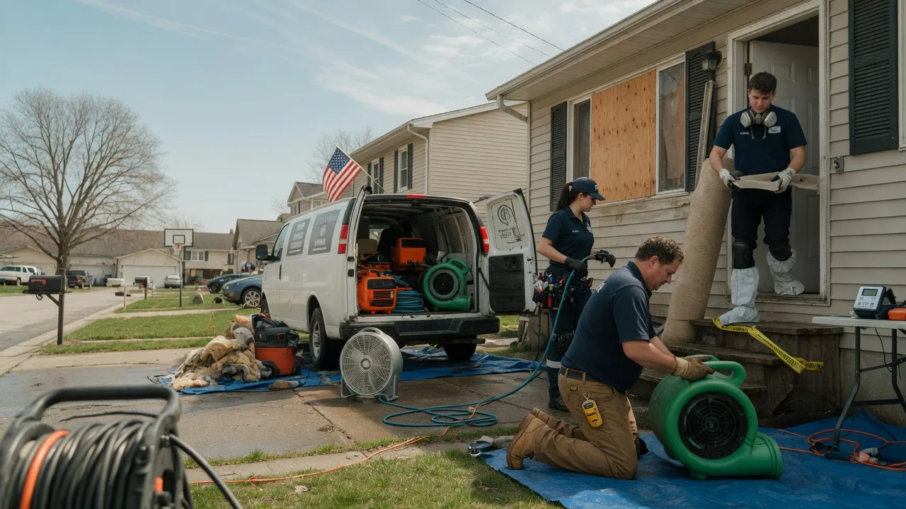 Water Damage Restoration in Morrisville, MO near me